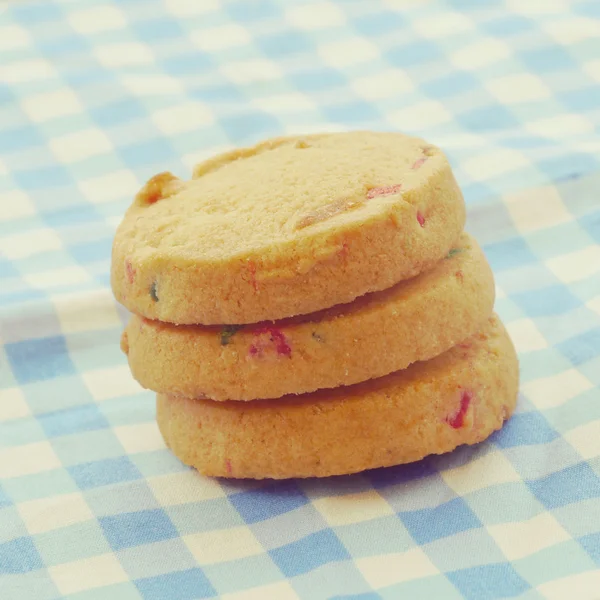 Cookies old retro vintage style — Stock Photo, Image