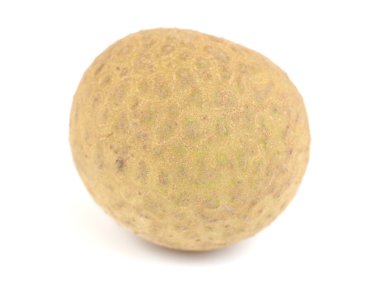 Longan beyaz arkaplanda izole edildi