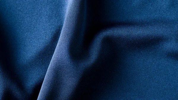 Blue Fabric Cloth Background Texture — Stock Photo, Image