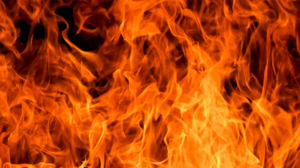 Vuur Vlam Textuur Achtergrond — Stockfoto