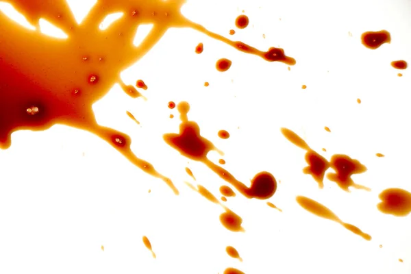 Blood Stains White Background — Stock Photo, Image