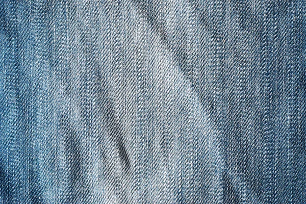 Old Grunge Blue Jeans Texture Background — Zdjęcie stockowe