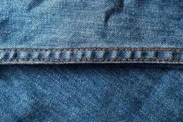 Old Grunge Blue Jeans Texture Background — Stock fotografie