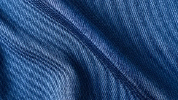 Tissu Bleu Tissu Texture Fond — Photo