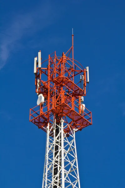 Antena de telefone móvel — Fotografia de Stock