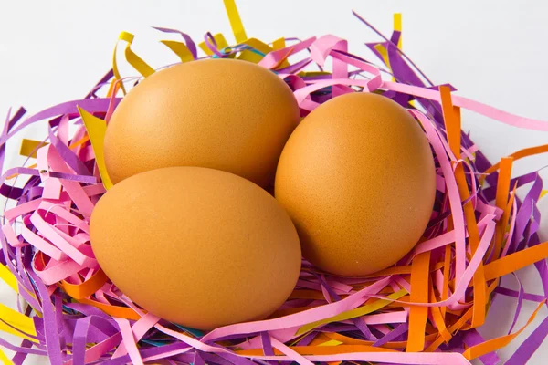 Three eggs — Stock Photo, Image