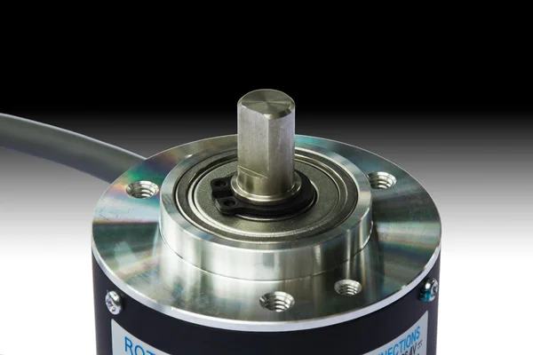 closeup rotary encoder