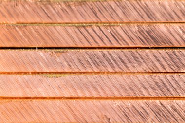 Bakır çubuk kesme kenarı