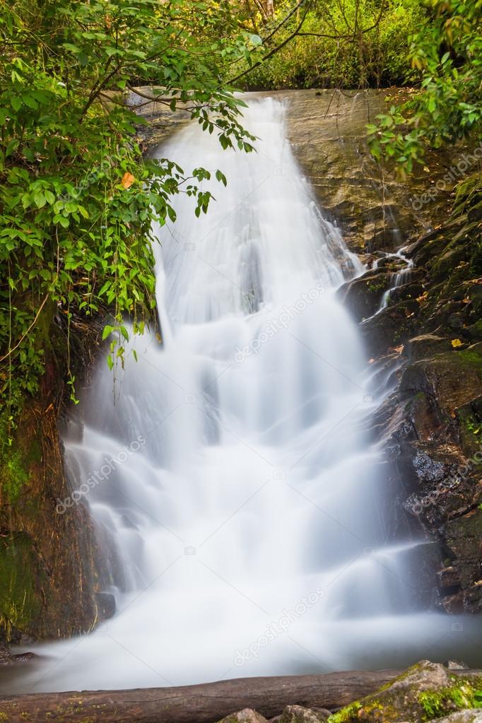 Part of Siribhume waterfall