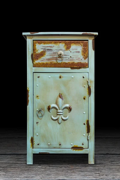 Old steel cabinet — Stock Photo, Image