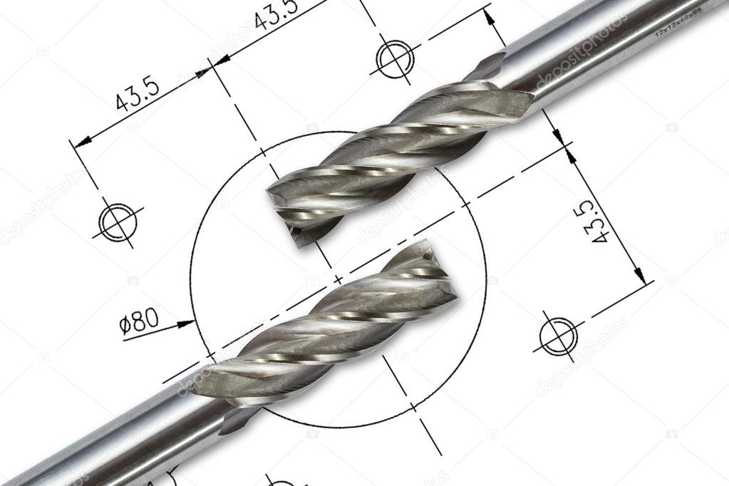 End mill cutters