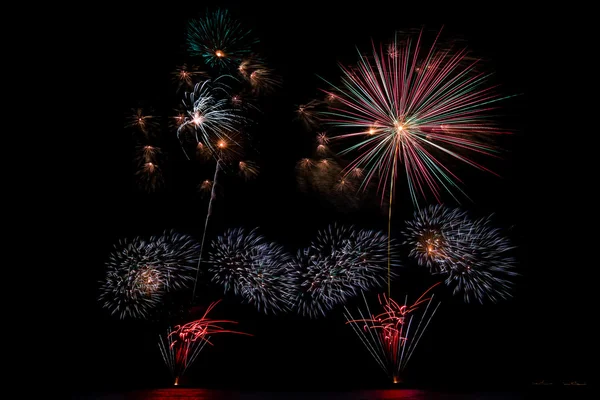 Fuegos artificiales — Foto de Stock