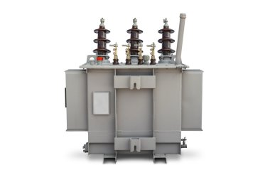 Oil immersed transformer clipart