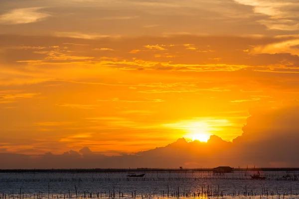 Coucher de soleil magnifique — Photo