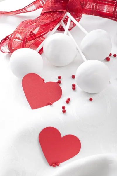 Pasteles de paletas para San Valentín — Foto de Stock
