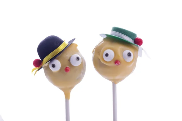 Cakepops per compleanno di bambini — Foto Stock