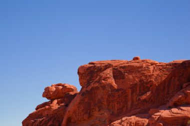 Yangın vadisindeki kaya oluşumu