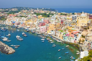 corricella, procida Isle, İtalya