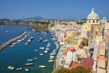 corricella, procida Isle, İtalya