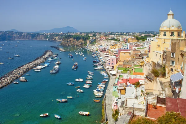 Corricella, procida isle, Ιταλία — Φωτογραφία Αρχείου