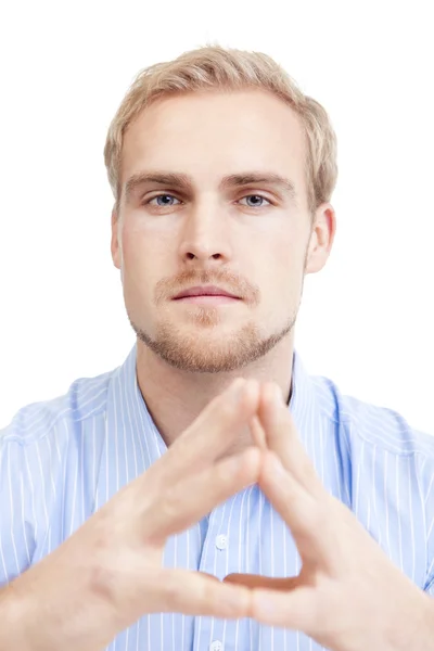 Jonge man denken — Stockfoto