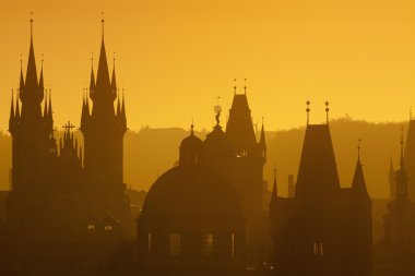 Prag - eski şehir Kulesi