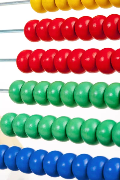 Färgglada trä abacus — Stockfoto