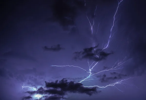 Cielo relámpago — Foto de Stock