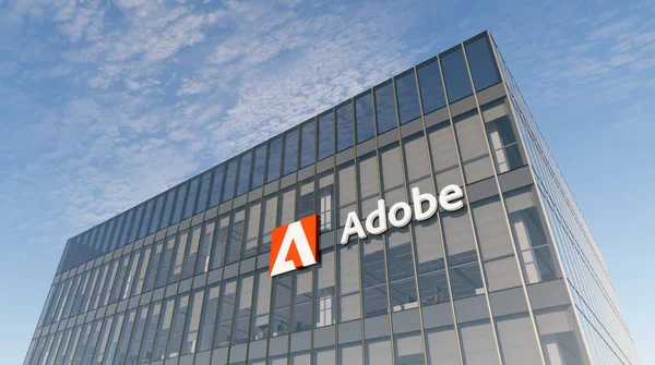 San Jose Usa Oktober 2021 Nur Redaktionelle Verwendung Cgi Adobe — Stockfoto