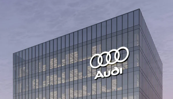 Ingolstadt Alemanha Outubro 2021 Apenas Uso Editorial Cgi Audi Automaker — Fotografia de Stock