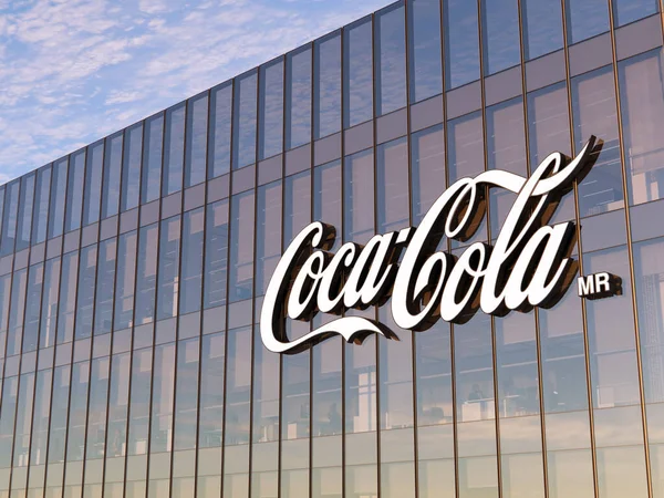 Atlanta Usa Dezember 2021 Nur Redaktionelle Verwendung Cgi Coca Cola — Stockfoto