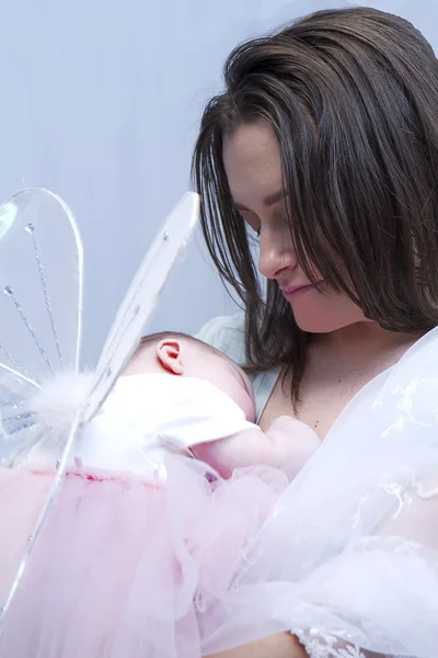 Mother Loving on Baby — Stock Photo, Image