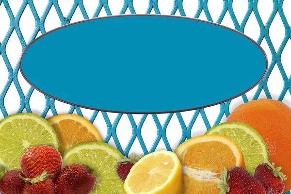Fruity Background Ilustração — Fotografia de Stock