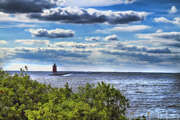 Lighthouse on the Bay — Stock Photo, Image