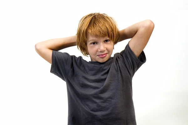 Strawberry Blonde Boy — Stock Photo, Image