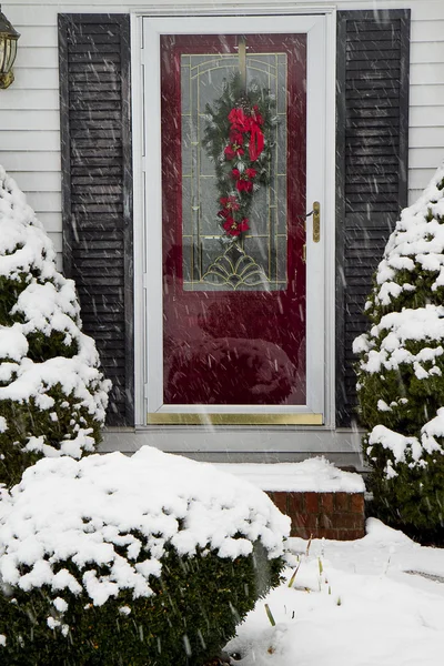 Home in after Winter Storm — Stock Photo, Image