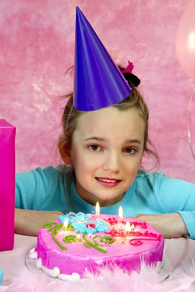 Fiesta de cumpleaños de niña — Foto de Stock