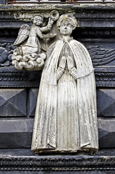 La scultura di San Florian — Foto Stock