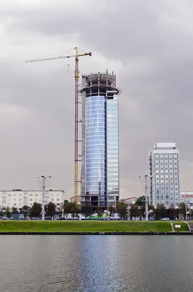 Novo edifício em minsk — Fotografia de Stock