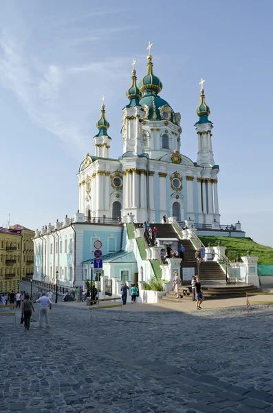 Kiev kilisede St Andrew's — Stok fotoğraf