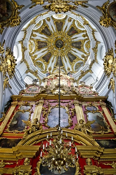 Interior da igreja de Santo André em Kiev — Fotografia de Stock