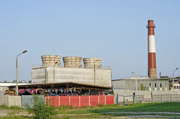 Chladicí věž — Stock fotografie