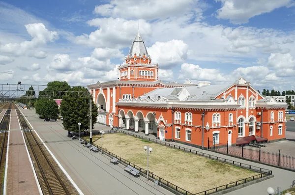 Železniční stanice v Černigov — Stock fotografie