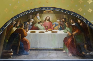 The Last Supper - Christ's last supper with his disciples