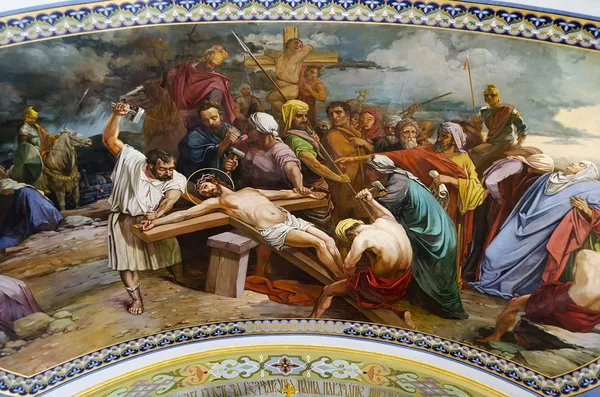 Crucificação de Jesus Cristo — Fotografia de Stock
