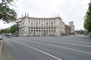 Sverdlov Minsk'te merkezi sokak