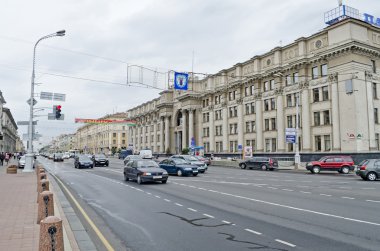 Minsk 'teki Bağımsızlık Bulvarı
