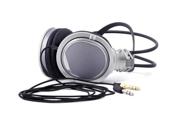 Headphones, isolated over white — Stock Photo, Image