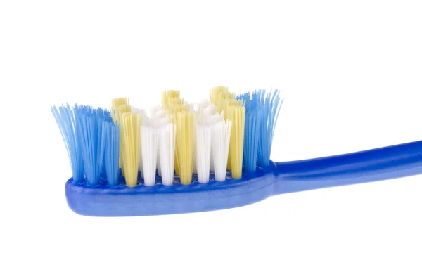 Escova de dentes, isolada sobre branco — Fotografia de Stock