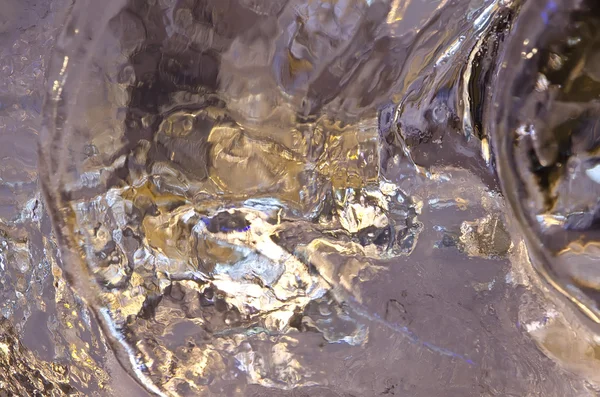 Bellissimo sfondo astratto superficie texture di blocchi di ghiaccio a — Foto Stock